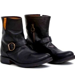 🛑🛑SOLD SOLD SOLD 🛑🛑Fiorentini + Baker Black Eli Eternity Biker Leather Boots